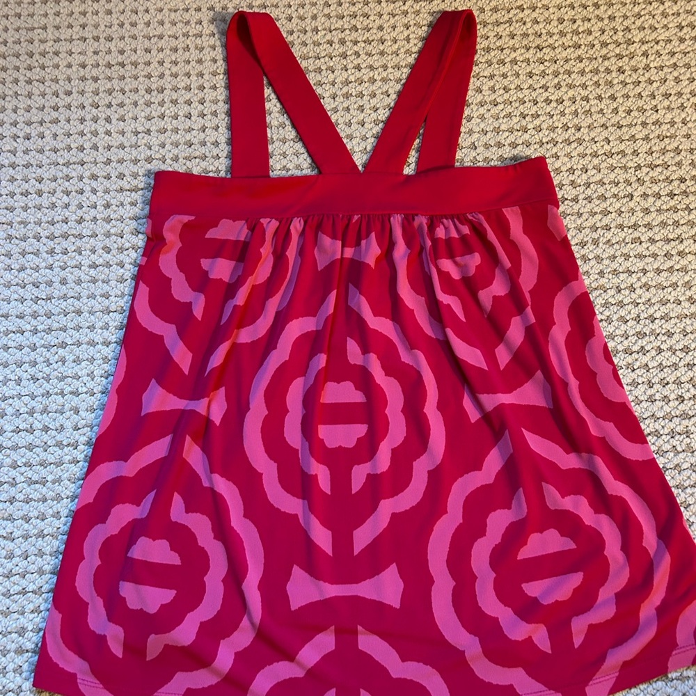 Michael Kors Vibrant Red and Pink Dress